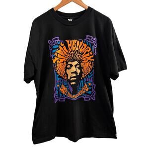 Black Jimi Hendrix Tee